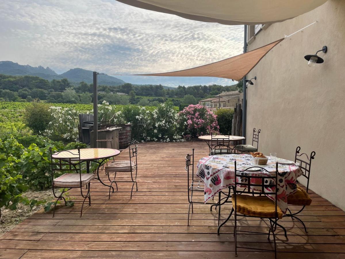 Cote Dentelles Bed and Breakfast Vacqueyras Buitenkant foto