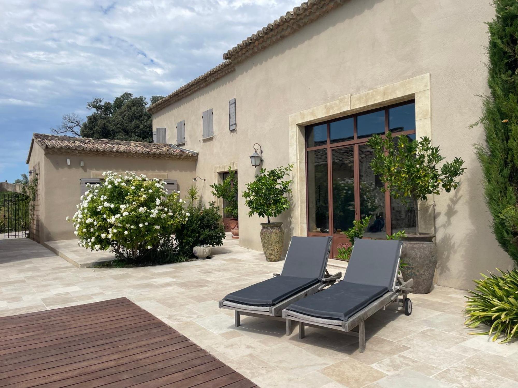 Cote Dentelles Bed and Breakfast Vacqueyras Buitenkant foto